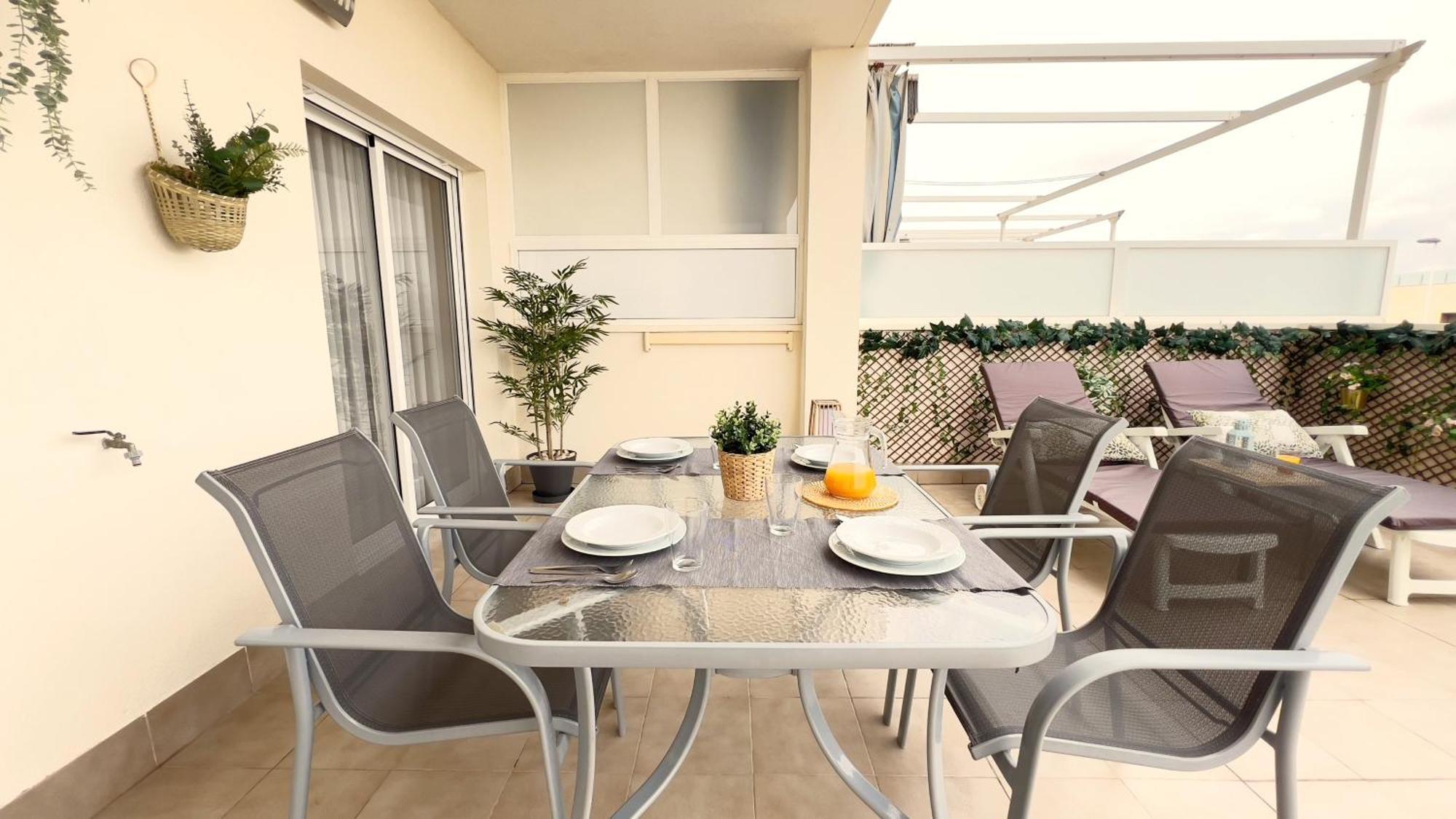 La Ribera - Terraza, Piscina Y Playa Apartamento San Javier Exterior foto
